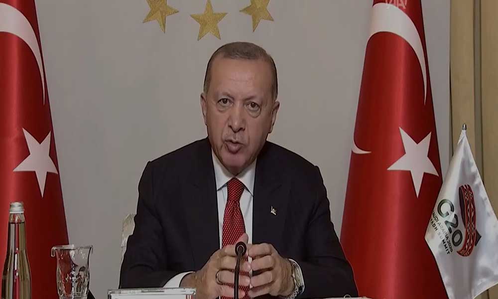 Erdoğan’dan G20 Zirvesi’nde ‘aşı’ mesajı