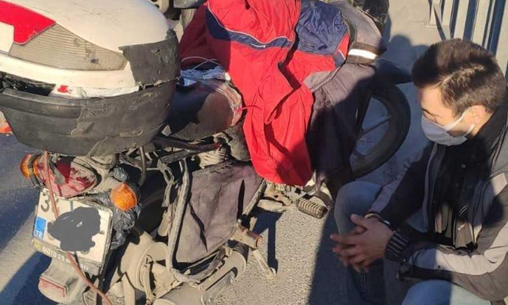 Motosikletli tacizci gözaltına alındı