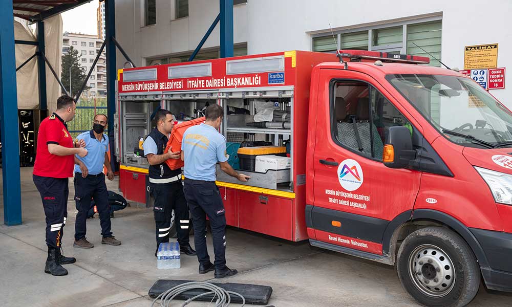 Mersin’den İzmir’e yardım eli