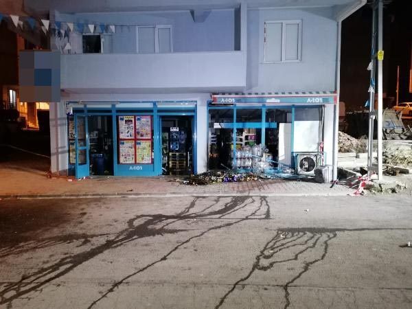 Arnavutköy’de markete bombalı saldırı