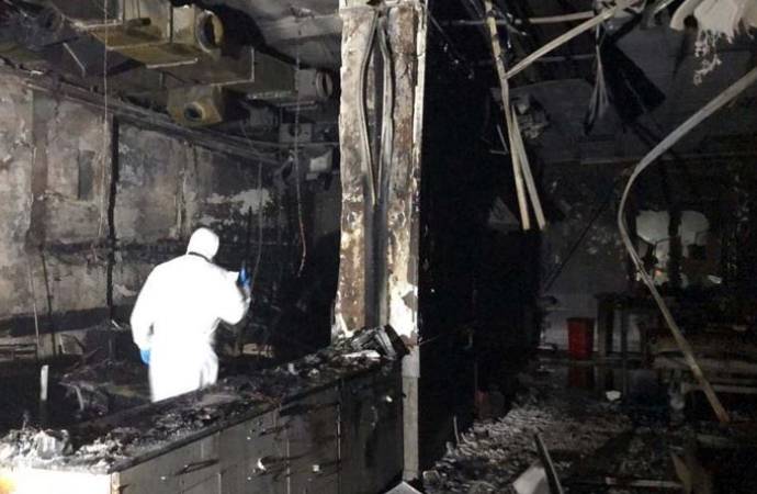 Gaziantep’teki hastane yangınında yaşamını yitirenlerin sayısı 12’ye yükseldi