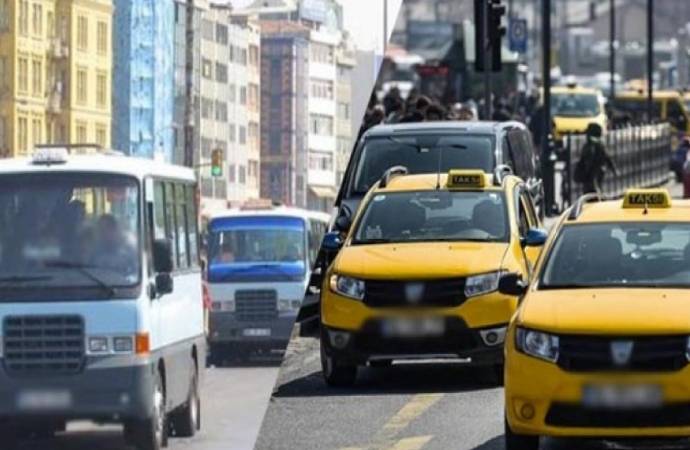 İstanbul’da taksi, minibüs ve dolmuş ücretlerine zam!