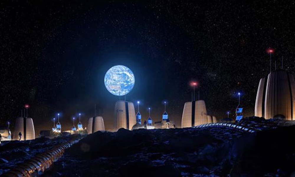 Avrupa Uzay Ajansı ‘Ay’da inşa edilecek evleri’ paylaştı