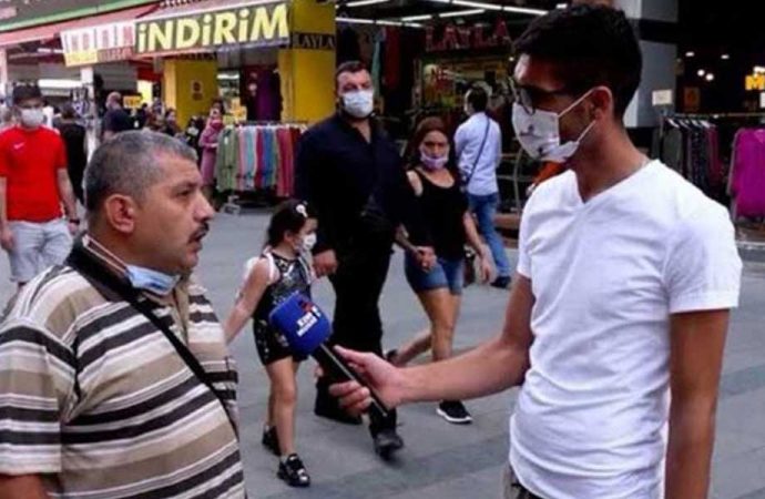 Sokak röportajında iktidarı eleştiren Demirbaş’a ve muhabire hapis cezası!