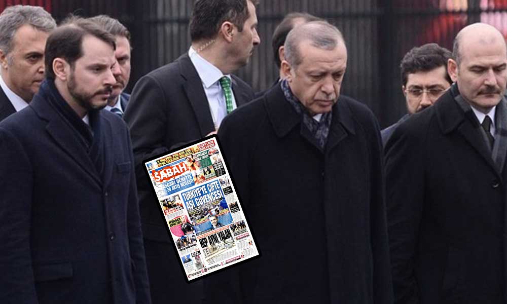 Bir ilk yaşandı… Albayrak’ın gazetesinde dikkat çeken Erdoğan detayı