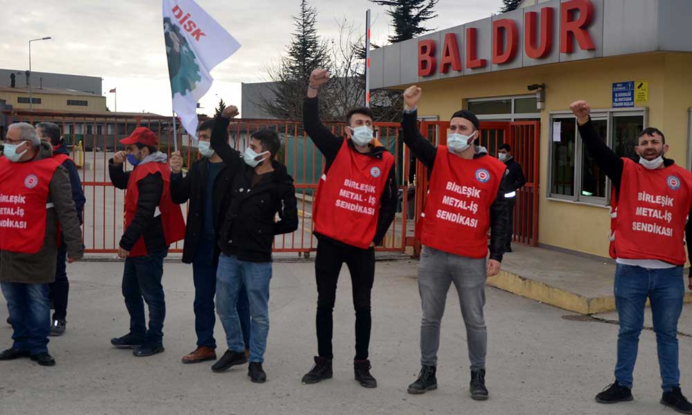 Baldur’da grev: Gözaltına alınan 5 kişi serbest bırakıldı