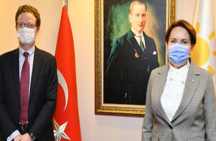 Akşener, AB Türkiye Delegasyonu Başkanı ve Fransa Büyükelçisi ile görüştü