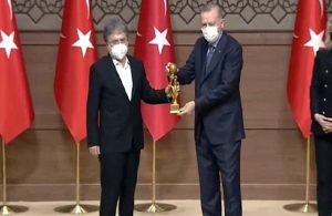 Saray’da ‘Medya Oscar’ı töreni: Ahmet Hakan’a ödül