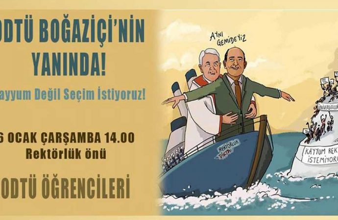 ODTÜ’den Boğaziçi Üniversitesi öğrencilerine destek!