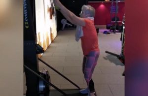 81 yaşındaki kadının fitness tutkusu herkesi şaşırttı!
