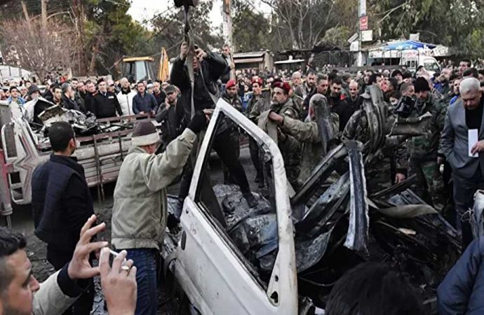 Afrin’de bombalı terör saldırısı! Ölü ve yaralılar var