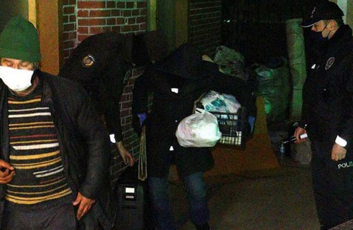 Ankara’da evsizler otellere yerleştirildi
