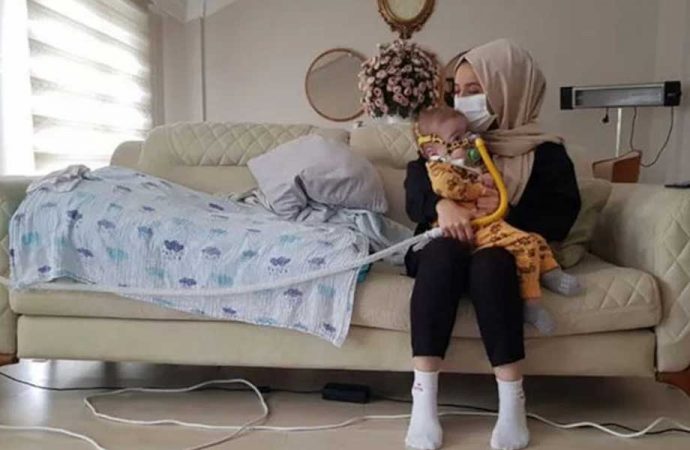 Tedavisi için 21 milyon TL toplanan Hamza bebek törenle ABD’ye uğurlandı