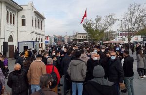 Boğaziçi öğrencileri Kadıköy’de alkışlarla karşılandı