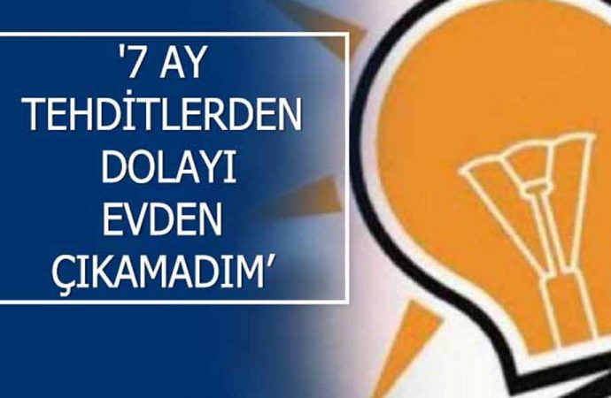 AKP teşkilatında taciz skandalı! 9 kadın istifa etti: ‘Duyulursa kan gövdeyi götürür’