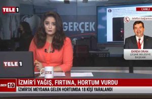 İzmir’de yaşanan felaketi Çeşme Belediye Başkanı Oran, TELE1’de anlattı – HABER 10
