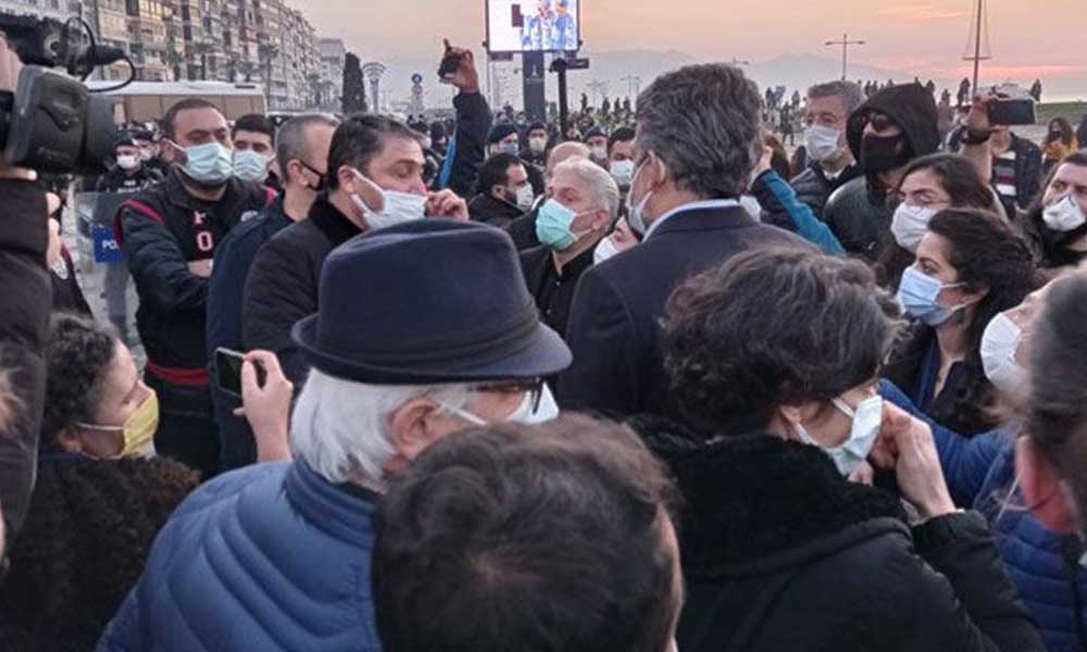 Υποστήριξη δράσης εναντίον του Boğaziçi από μαθητές στο Σμύρνη: Τουλάχιστον 30 κρατήσεις!