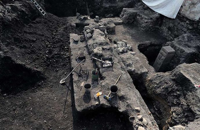 Trabzon’da otopark kazısı: Roma ve Geç Bizans dönemine ait kalıntılar bulundu