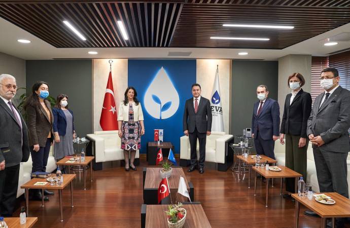 HDP’den DEVA’ya ziyaret: Güç birliğine ihtiyaç var