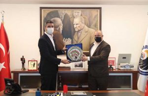 Ardino Belediye Başkanı İzzet Şaban’dan Başkan Gökhan Yüksel’e ziyaret