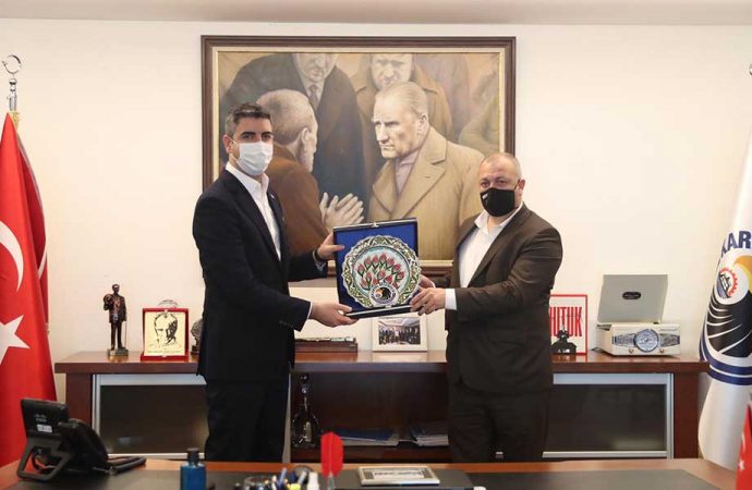 Ardino Belediye Başkanı İzzet Şaban’dan Başkan Gökhan Yüksel’e ziyaret