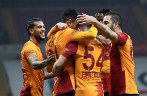 Galatasaray galibiyet serisini 8 maça çıkardı