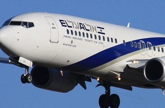 İsrail yolcu uçağı, 10 yıl sonra ilk defa Türkiye’ye iniş yaptı