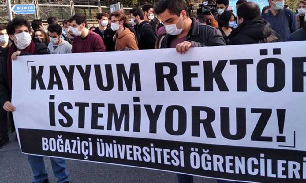 Boğaziçili öğrencilerden Erdoğan’a “terörist misiniz?” yanıtı