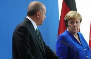 AKP’li Cumhurbaşkanı Erdoğan, Almanya Başbakanı Merkel ile görüştü