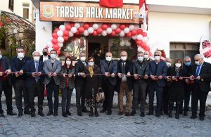 Tarsus Belediyesi ilk halk marketi açtı