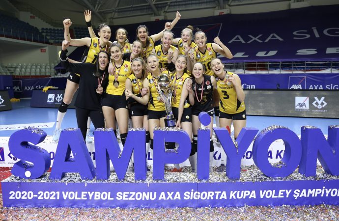 VakıfBank, 7’nci kez Kupa Voley şampiyonu