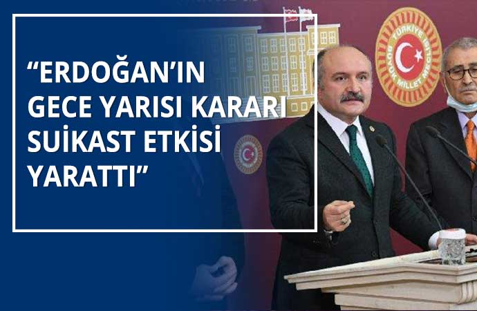Meclis’te Erdoğan’a istifa ve seçim çağrısı