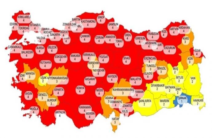 Türkiye kırmızıya boyandı! Ramazanda yasaklar geri geldi