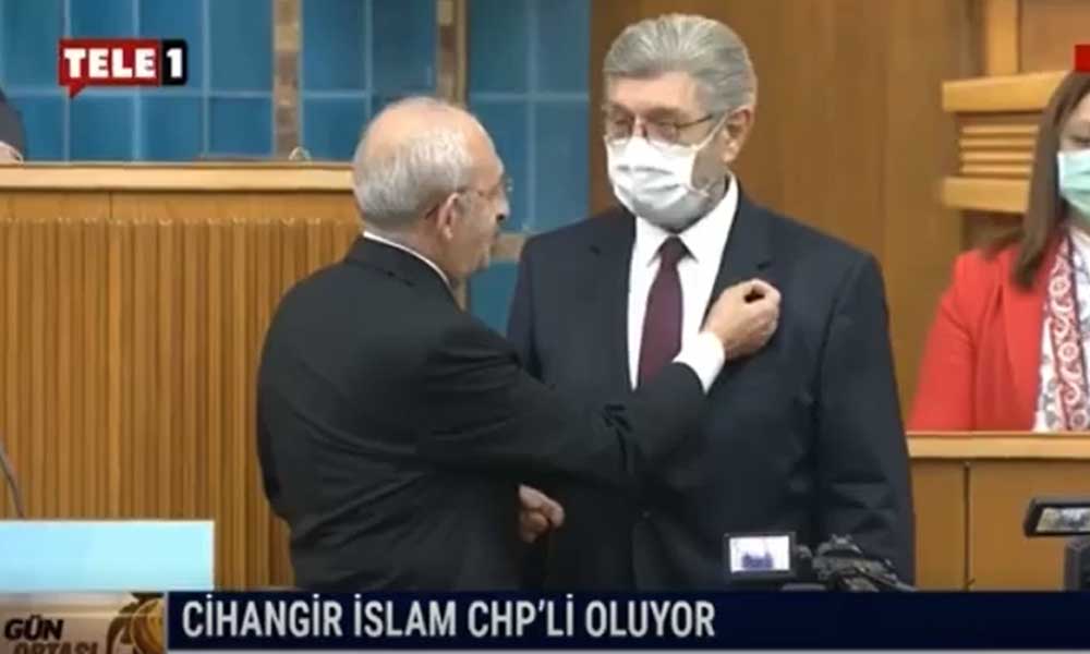 Cihangir İslam CHP’li oldu