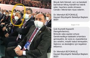 Vatandaşa ‘kalabalığa girmeyin’ mesajı atan belediye başkanı AKP kongresinde