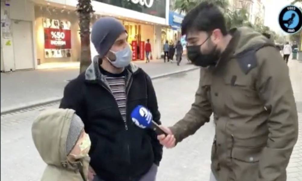 Sokak röportajında küçük çocuk bile isyan etti