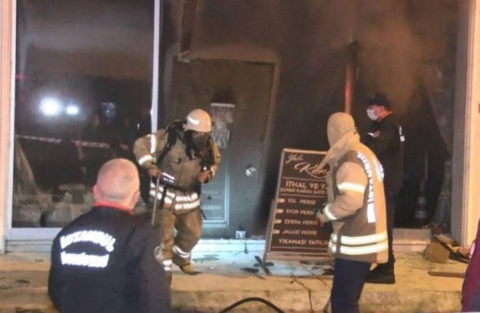 Maltepe’deki yangında bir vatandaş hayatını kaybetti