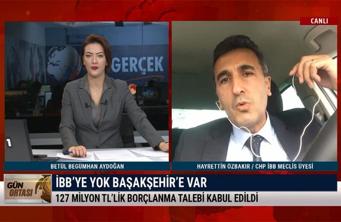 Özbakır: 75 kare araziyi bize vermeyen Başakşehir Belediyesi TÜRGEV’e 750 dönüm arazi verdi