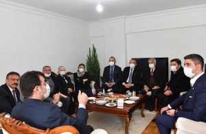 Başkan Gökhan Yüksel’den Ali Cengiz Erol’a taziye ziyareti