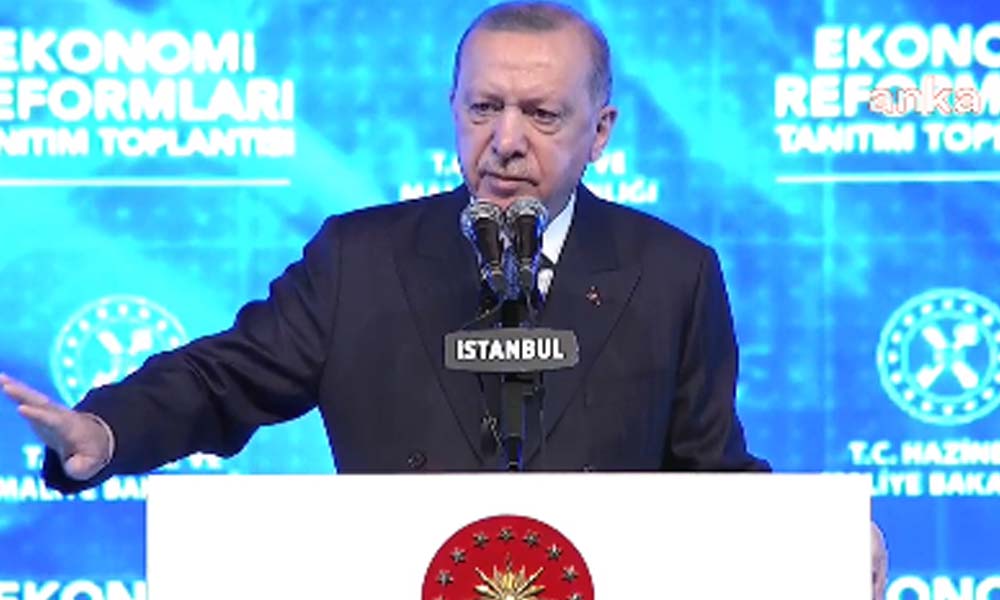 Erdoğan ‘Ekonomi Reform Paketi’ni açıkladı: İlk reform alanımız…