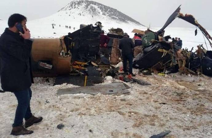 Bitlis’teki helikopter kazasında ön rapor açıklandı