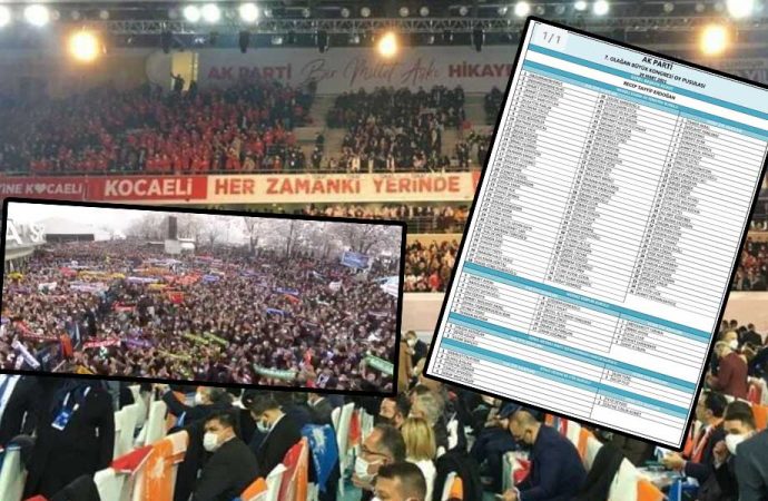 Polemiklere neden olacak, AKP’nin MKYK listesi ortaya çıktı