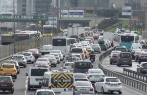 İstanbul’da trafik yoğunluğu yüzde 74