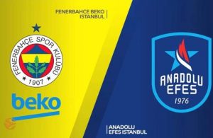 Fenerbahçe Beko- Anadolu Efes maçı ertelendi