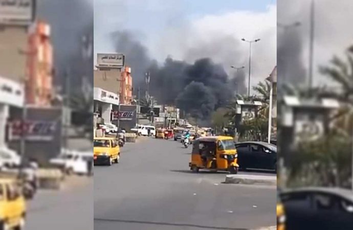 Bağdat’ta bomba yüklü araç patladı