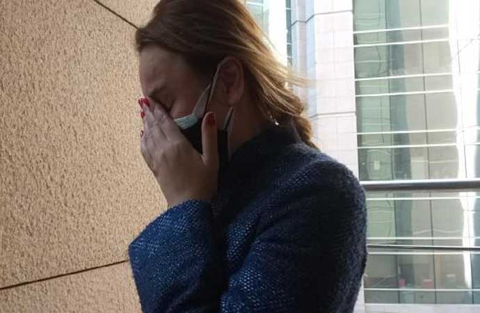 Meral Kaplan kızının velayetini kaybetti gözyaşlarına hakim olamadı