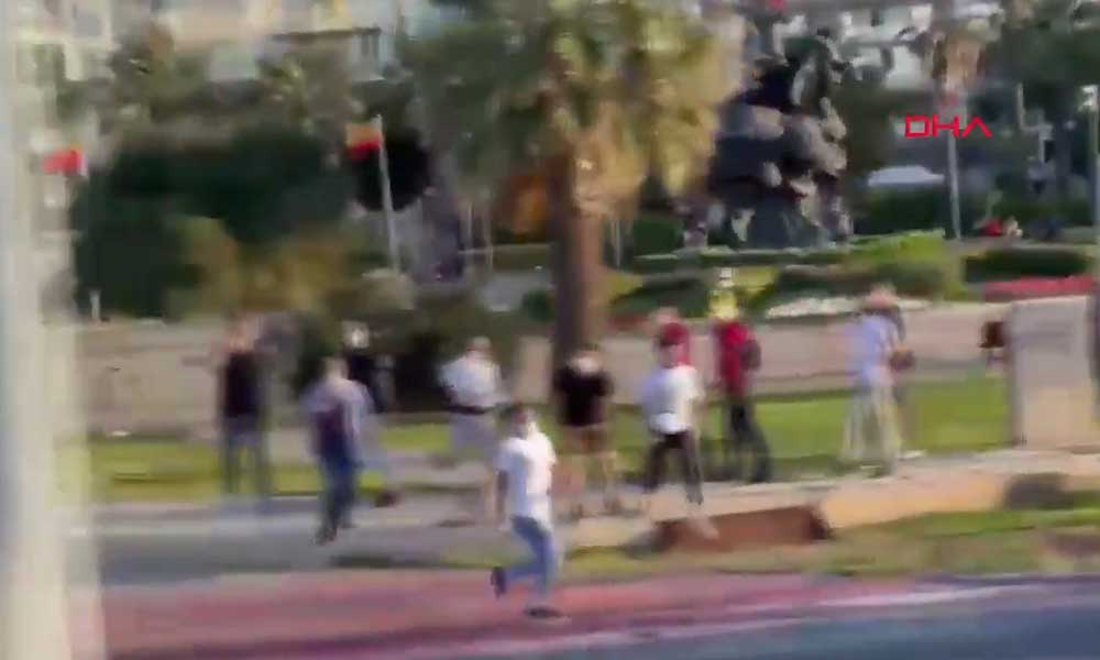İzmir’de Beşiktaş’a çirkin saldırı