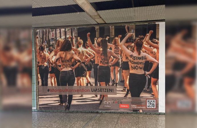 FEMEN’den eylem