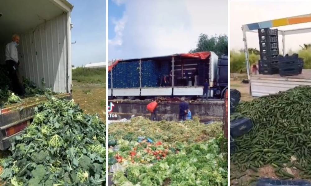 Çiftçi ürünlerini çöpe döktükten sonra İçişleri Bakanlığından “Pazar Yerleri” konulu genelge