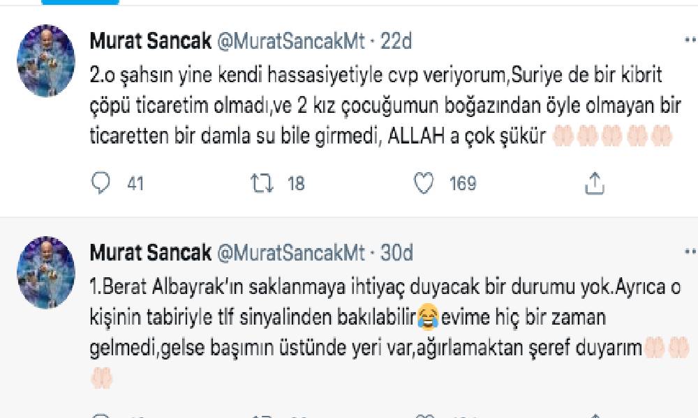 Murat Sancak’tan Sedat Peker’e flaş yanıt
